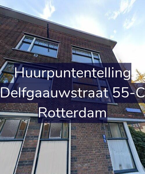 Foto gevel Huurpuntentelling voor Delfgaauwstraat 55-C, Rotterdam