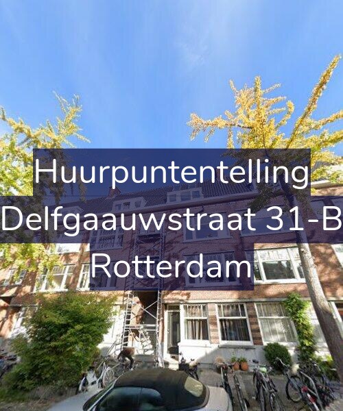 Foto gevel Huurpuntentelling voor Delfgaauwstraat 31-B, Rotterdam