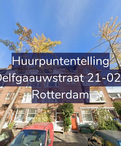 Foto gevel Huurpuntentelling voor Delfgaauwstraat 21-02L, Rotterdam