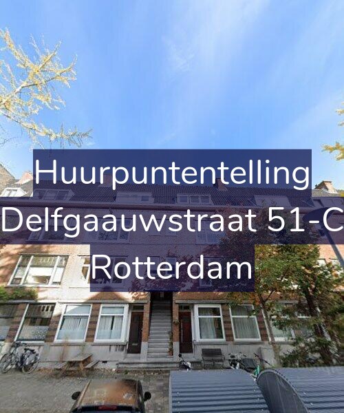 Foto gevel Huurpuntentelling voor Delfgaauwstraat 51-C, Rotterdam