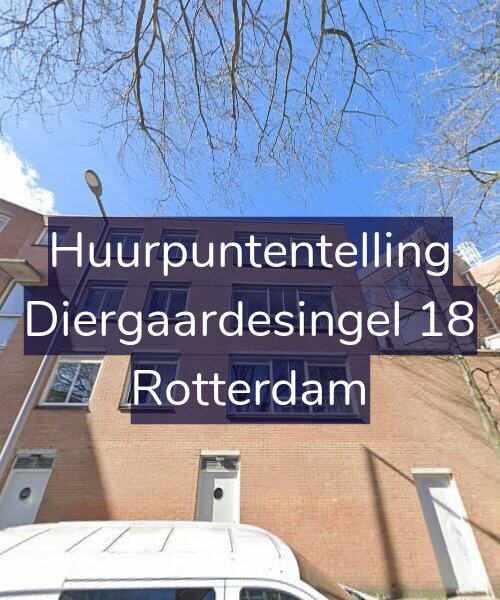 Foto gevel Huurpuntentelling voor Diergaardesingel 18, Rotterdam