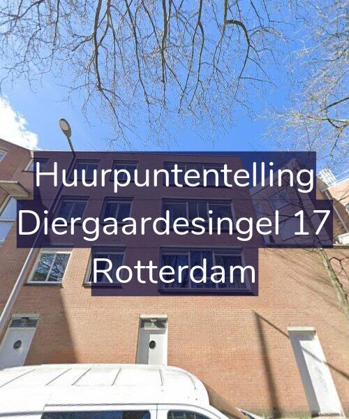 Foto gevel Huurpuntentelling voor Diergaardesingel 17, Rotterdam