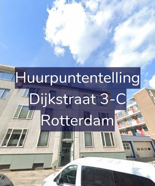 Foto gevel Huurpuntentelling voor Dijkstraat 3-C, Rotterdam