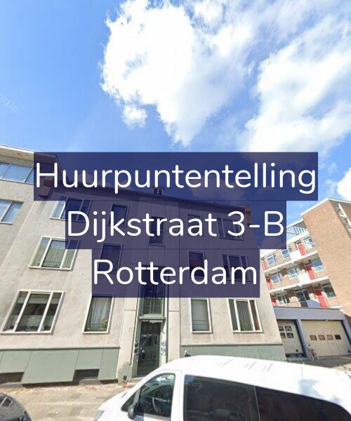 Foto gevel Huurpuntentelling voor Dijkstraat 3-B, Rotterdam