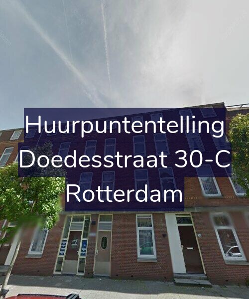 Foto gevel Huurpuntentelling voor Doedesstraat 30-C, Rotterdam