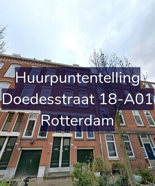 Foto gevel Huurpuntentelling voor Doedesstraat 18-A01, Rotterdam