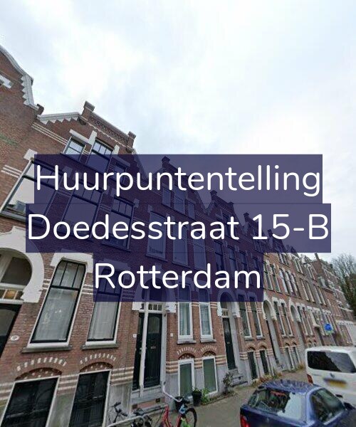 Foto gevel Huurpuntentelling voor Doedesstraat 15-B, Rotterdam