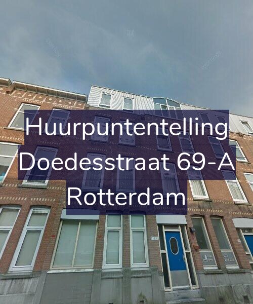 Foto gevel Huurpuntentelling voor Doedesstraat 69-A, Rotterdam