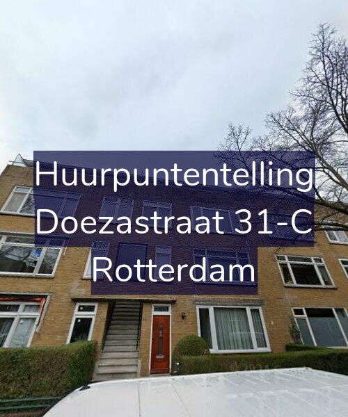 Foto gevel Huurpuntentelling voor Doezastraat 31-C, Rotterdam