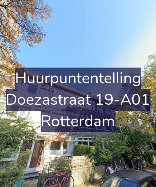 Foto gevel Huurpuntentelling voor Doezastraat 19-A01, Rotterdam