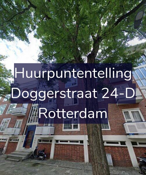 Foto gevel Huurpuntentelling voor Doggerstraat 24-D, Rotterdam