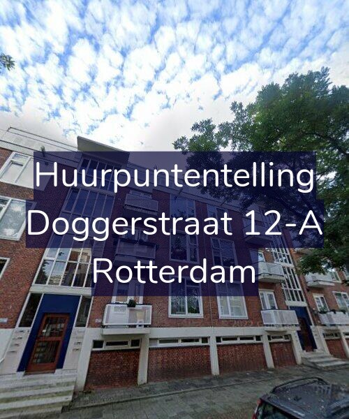 Foto gevel Huurpuntentelling voor Doggerstraat 12-A, Rotterdam