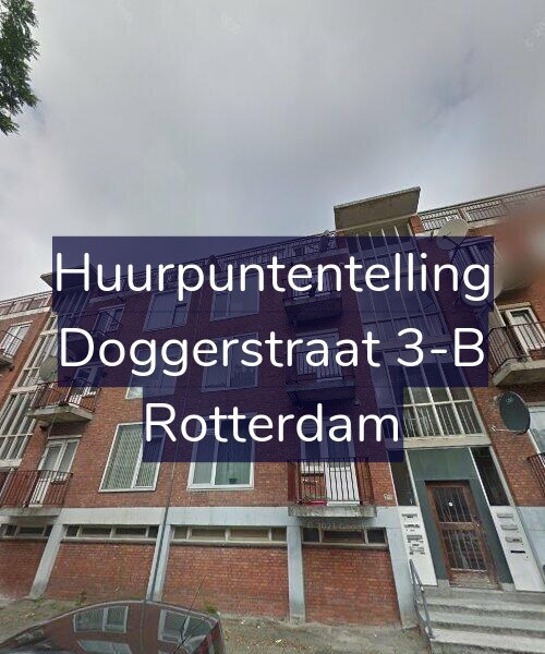 Foto gevel Huurpuntentelling voor Doggerstraat 3-B, Rotterdam