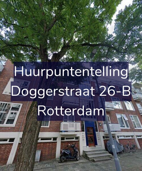 Foto gevel Huurpuntentelling voor Doggerstraat 26-B, Rotterdam