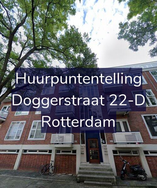 Foto gevel Huurpuntentelling voor Doggerstraat 22-D, Rotterdam