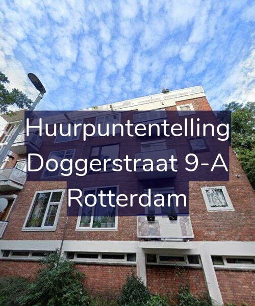 Foto gevel Huurpuntentelling voor Doggerstraat 9-A, Rotterdam