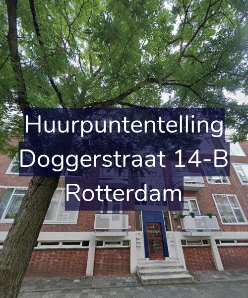 Foto gevel Huurpuntentelling voor Doggerstraat 14-B, Rotterdam