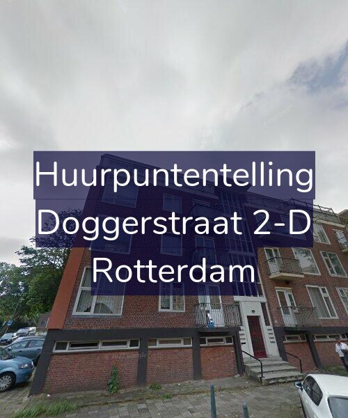 Foto gevel Huurpuntentelling voor Doggerstraat 2-D, Rotterdam