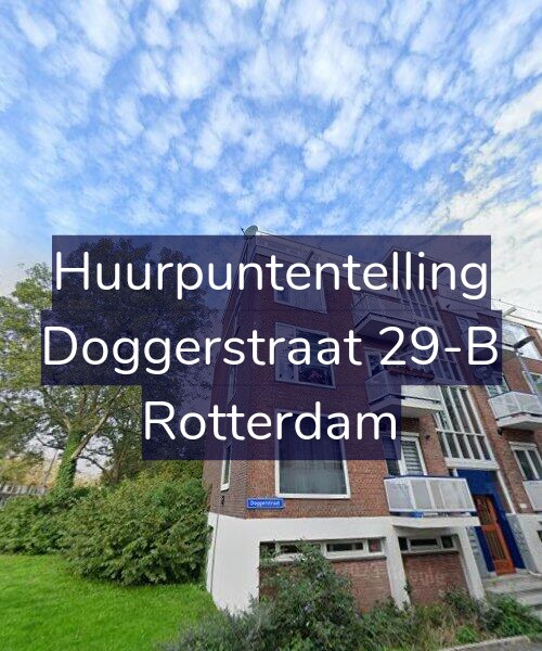 Foto gevel Huurpuntentelling voor Doggerstraat 29-B, Rotterdam