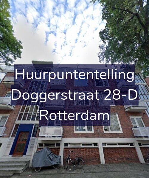 Foto gevel Huurpuntentelling voor Doggerstraat 28-D, Rotterdam