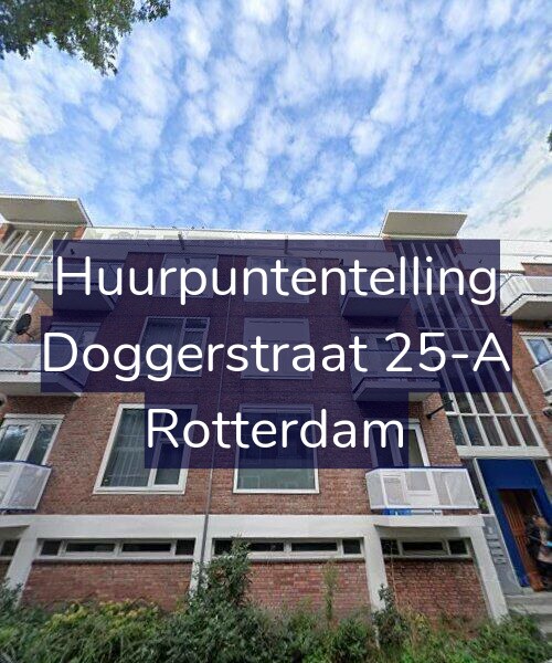 Foto gevel Huurpuntentelling voor Doggerstraat 25-A, Rotterdam