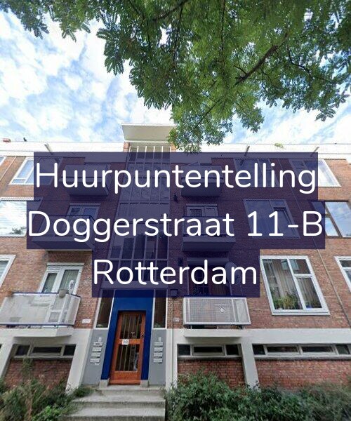 Foto gevel Huurpuntentelling voor Doggerstraat 11-B, Rotterdam