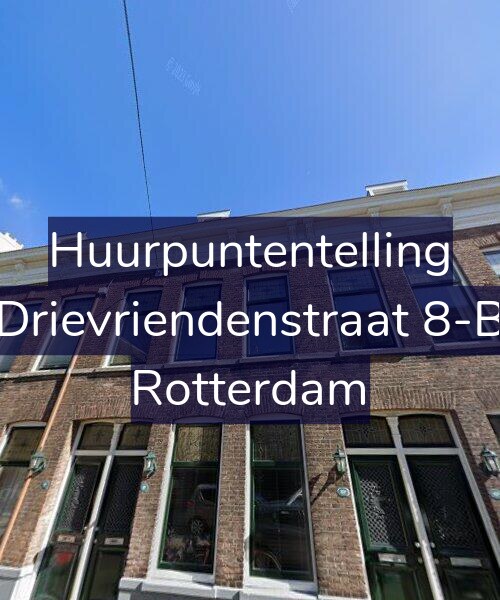 Foto gevel Huurpuntentelling voor Drievriendenstraat 8-B, Rotterdam