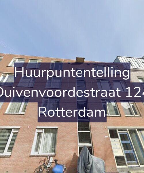 Foto gevel Huurpuntentelling voor Duivenvoordestraat 124, Rotterdam