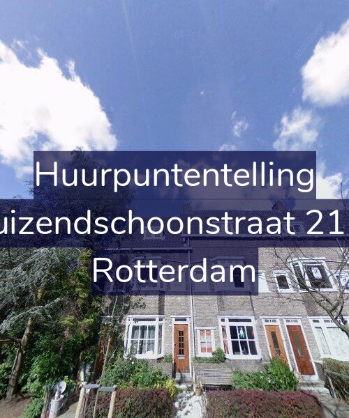 Foto gevel Huurpuntentelling voor Duizendschoonstraat 21-C, Rotterdam