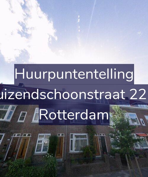 Foto gevel Huurpuntentelling voor Duizendschoonstraat 22-C, Rotterdam