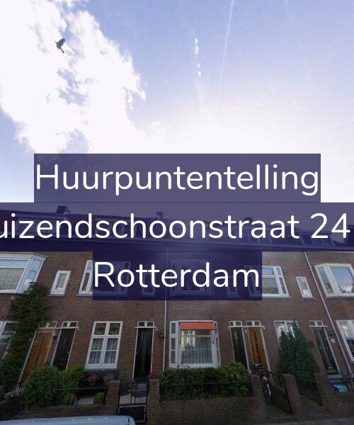 Foto gevel Huurpuntentelling voor Duizendschoonstraat 24-B, Rotterdam