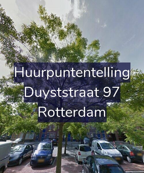 Foto gevel Huurpuntentelling voor Duyststraat 97, Rotterdam
