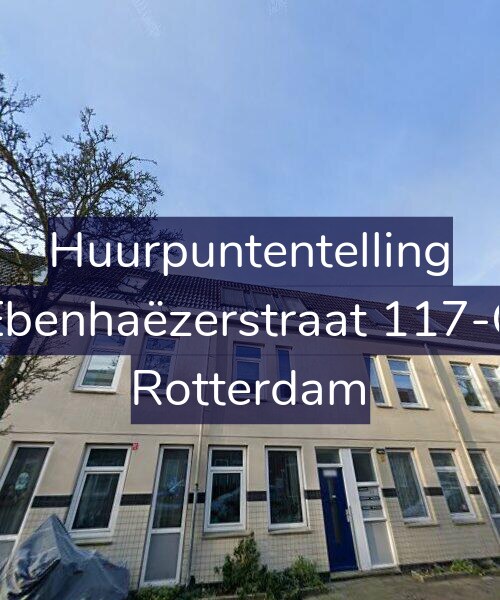 Foto gevel Huurpuntentelling voor Ebenhaëzerstraat 117-C, Rotterdam