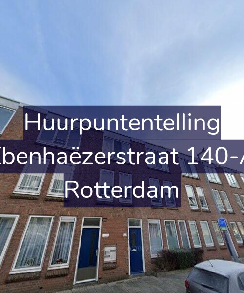 Foto gevel Huurpuntentelling voor Ebenhaëzerstraat 140-A, Rotterdam