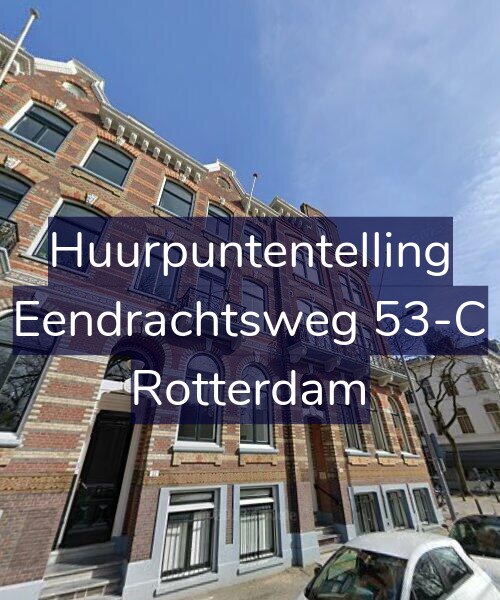 Foto gevel Huurpuntentelling voor Eendrachtsweg 53-C, Rotterdam
