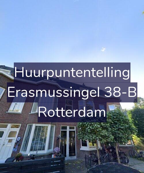Foto gevel Huurpuntentelling voor Erasmussingel 38-B, Rotterdam