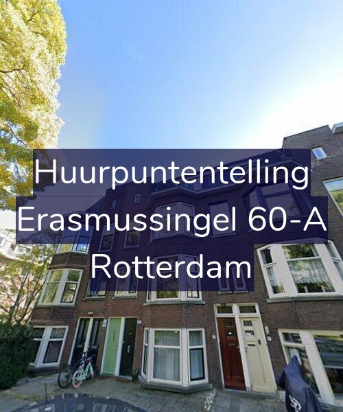 Foto gevel Huurpuntentelling voor Erasmussingel 60-A, Rotterdam