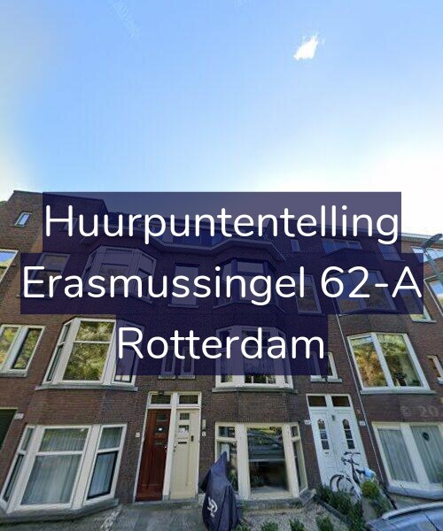 Foto gevel Huurpuntentelling voor Erasmussingel 62-A, Rotterdam
