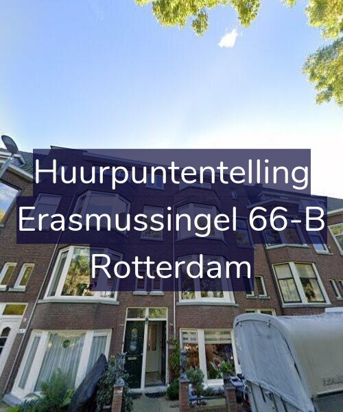 Foto gevel Huurpuntentelling voor Erasmussingel 66-B, Rotterdam