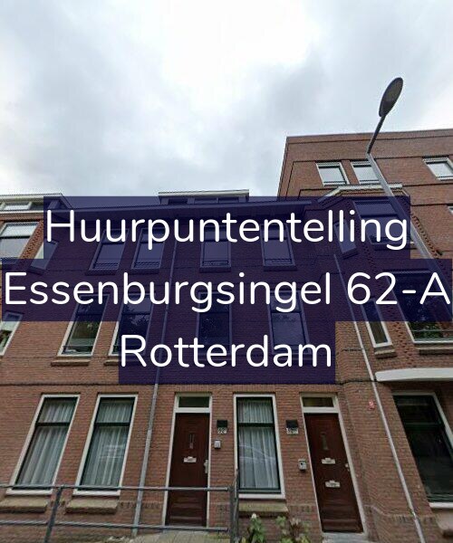Foto gevel Huurpuntentelling voor Essenburgsingel 62-A, Rotterdam