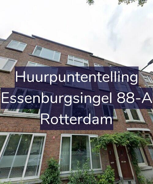 Foto gevel Huurpuntentelling voor Essenburgsingel 88-A, Rotterdam