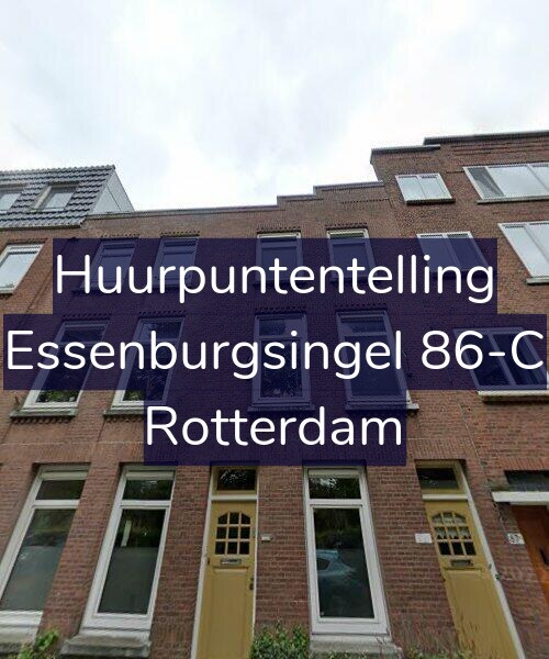 Foto gevel Huurpuntentelling voor Essenburgsingel 86-C, Rotterdam