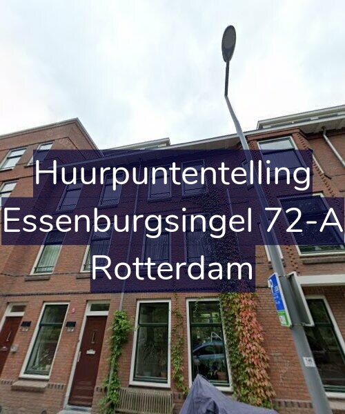 Foto gevel Huurpuntentelling voor Essenburgsingel 72-A, Rotterdam
