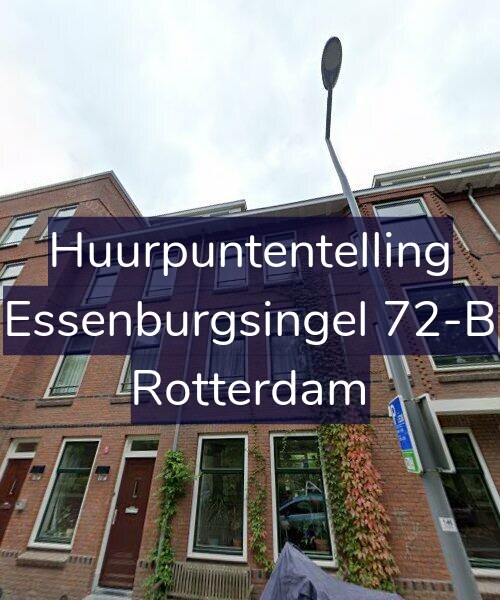 Foto gevel Huurpuntentelling voor Essenburgsingel 72-B, Rotterdam