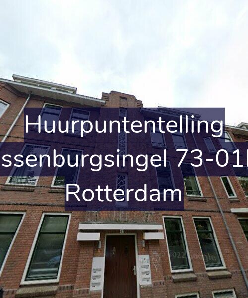 Foto gevel Huurpuntentelling voor Essenburgsingel 73-01R, Rotterdam