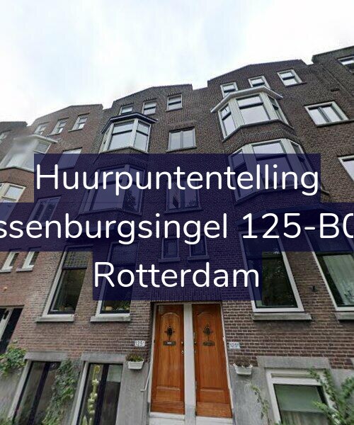 Foto gevel Huurpuntentelling voor Essenburgsingel 125-B01, Rotterdam