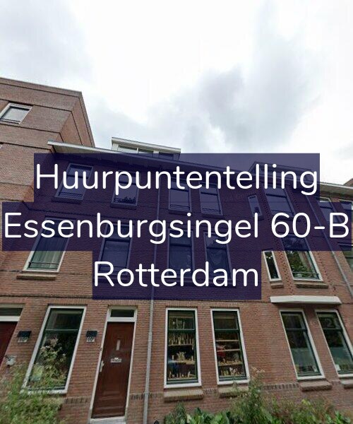 Foto gevel Huurpuntentelling voor Essenburgsingel 60-B, Rotterdam