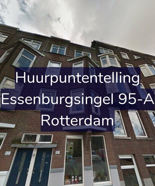 Foto gevel Huurpuntentelling voor Essenburgsingel 95-A, Rotterdam