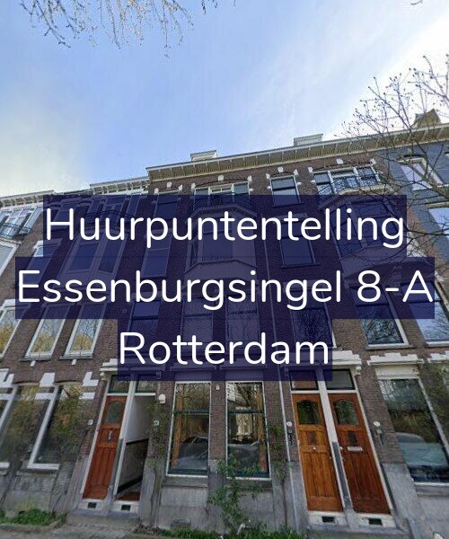 Foto gevel Huurpuntentelling voor Essenburgsingel 8-A, Rotterdam