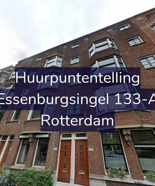 Foto gevel Huurpuntentelling voor Essenburgsingel 133-A, Rotterdam